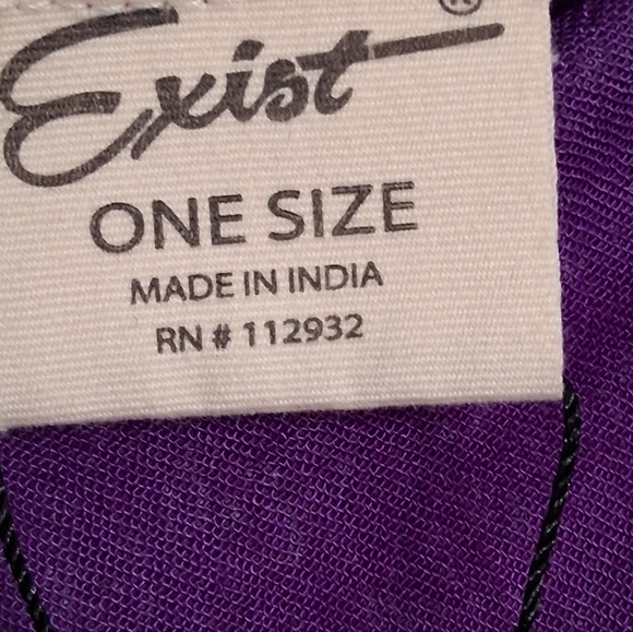 NWT Exist Purple Floral Midi Dress With Sequin & Embroidery Size 0S - Picture 11 of 12